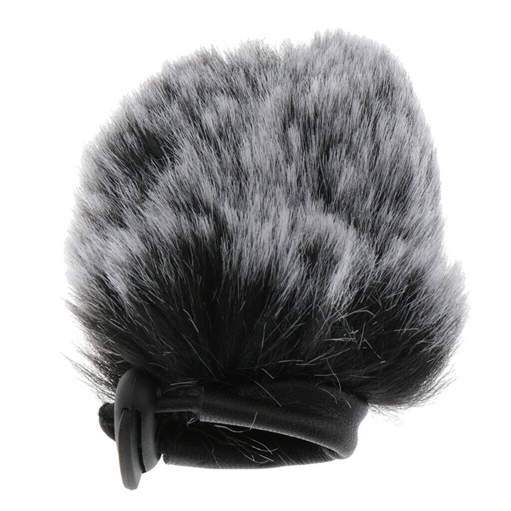 Furry Outdoor Windscreen Muff, Wind Cover Shield for Camera Microphones