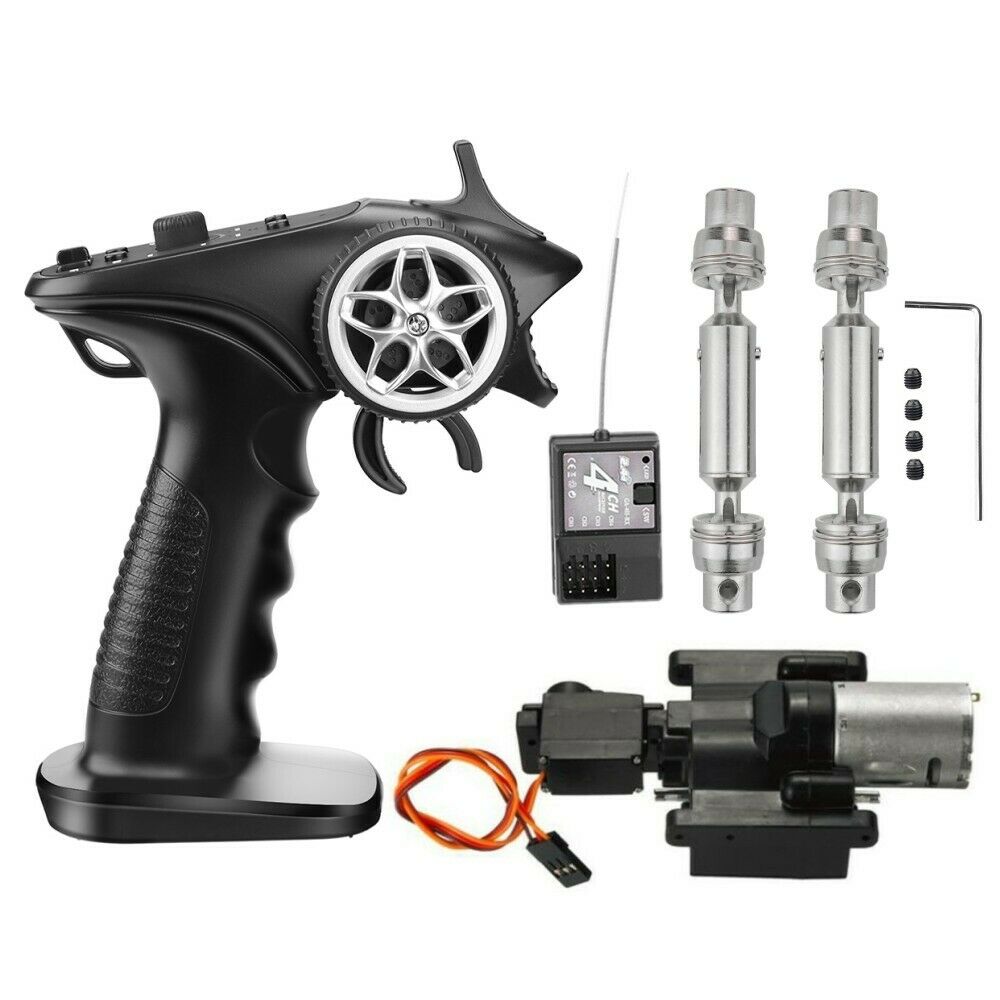 4CH Remote Control Drive Shaft & Gearbox For WPL B14Â B16Â B24Â C14Â C24Â C34 MN90 SU