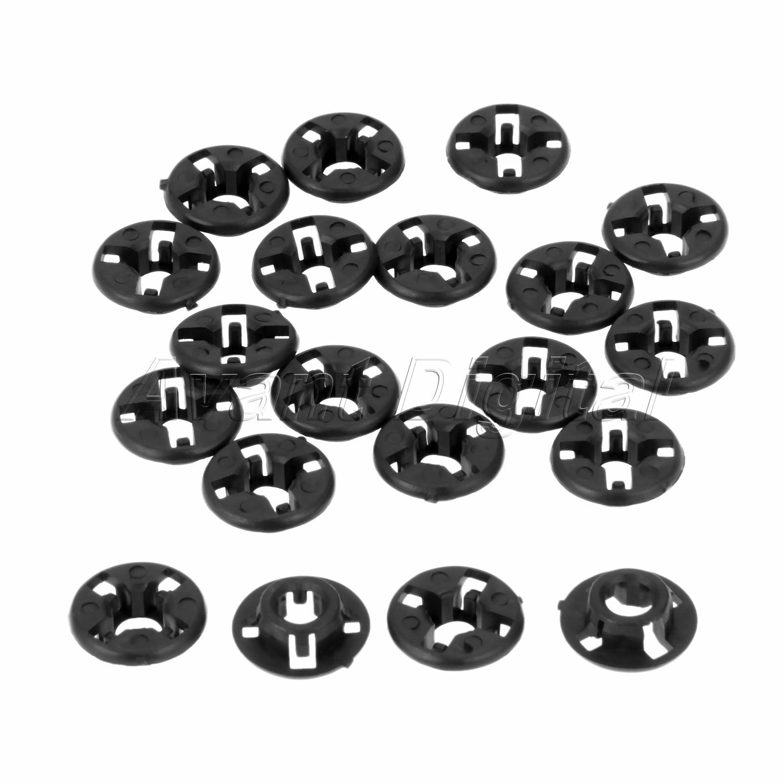 20PC 22.5mm Hood-Support Prop Rod Grommets 9008048064 For Corolla 2003-2008