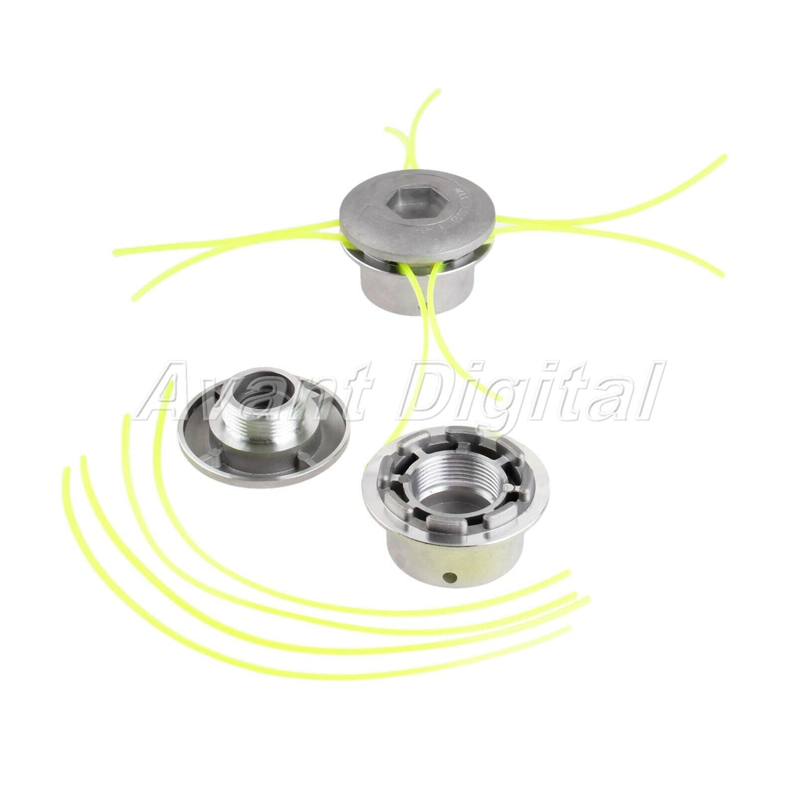 1pc Aluminum Grass Trimmer Head Brushcutter Nylon Cutting Line Strimmer Parts