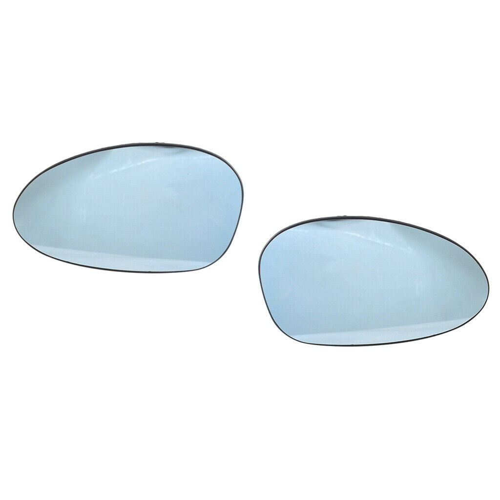 Replacement Pair Heated Mirror Glass Left Side for BMW E93 3-Series 07-10