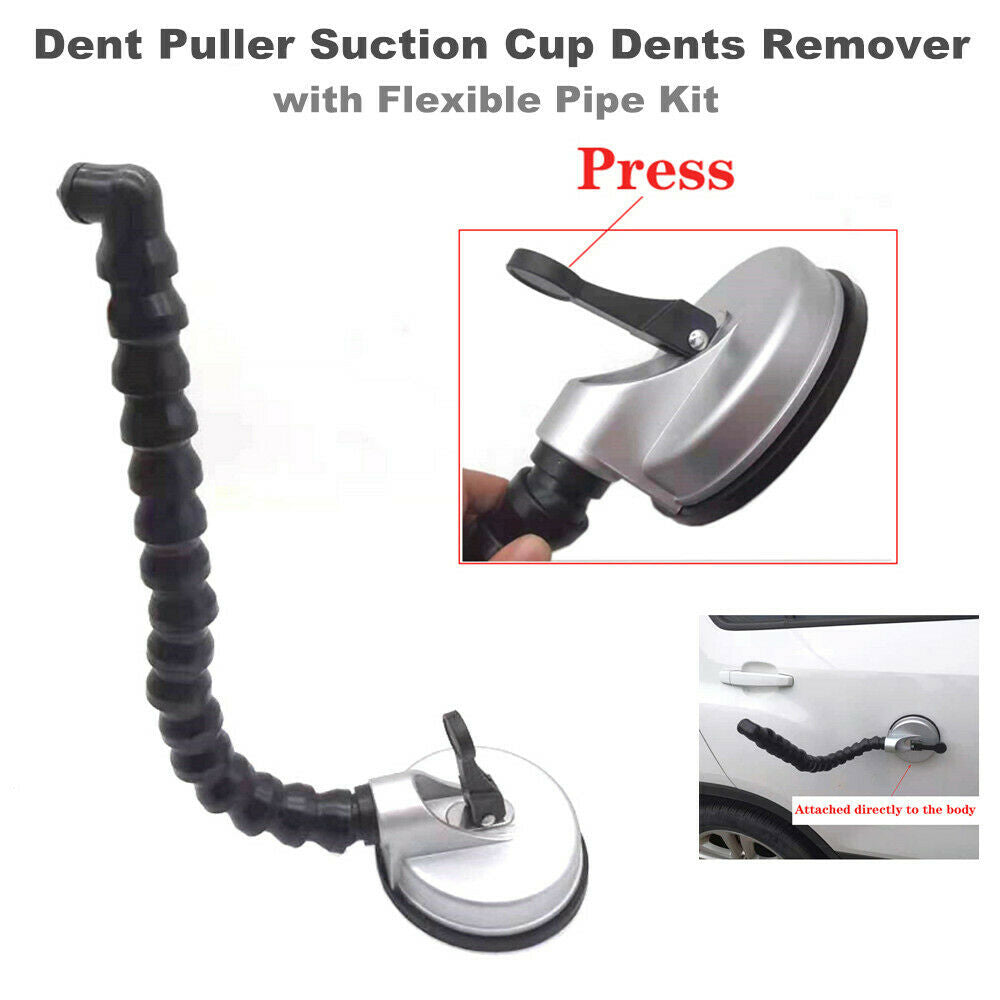 360Â° Rotate 3" Car Paintless Dent Repair Pump Suction Cup with Flexible Pipe Kit