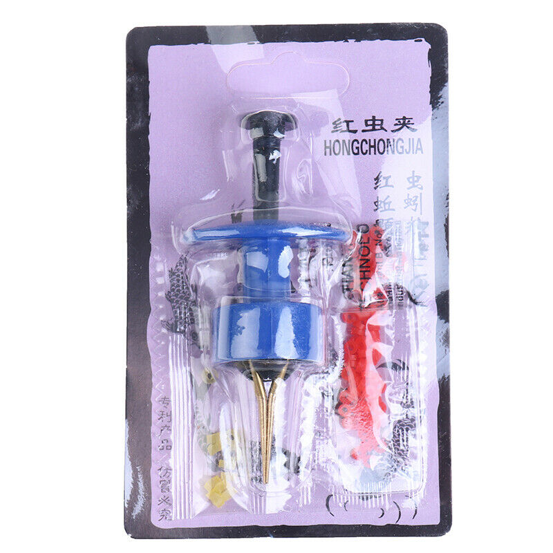 Fishing Lures Earthworm Bloodworm Clip Fishing Tackle Accesso.l8