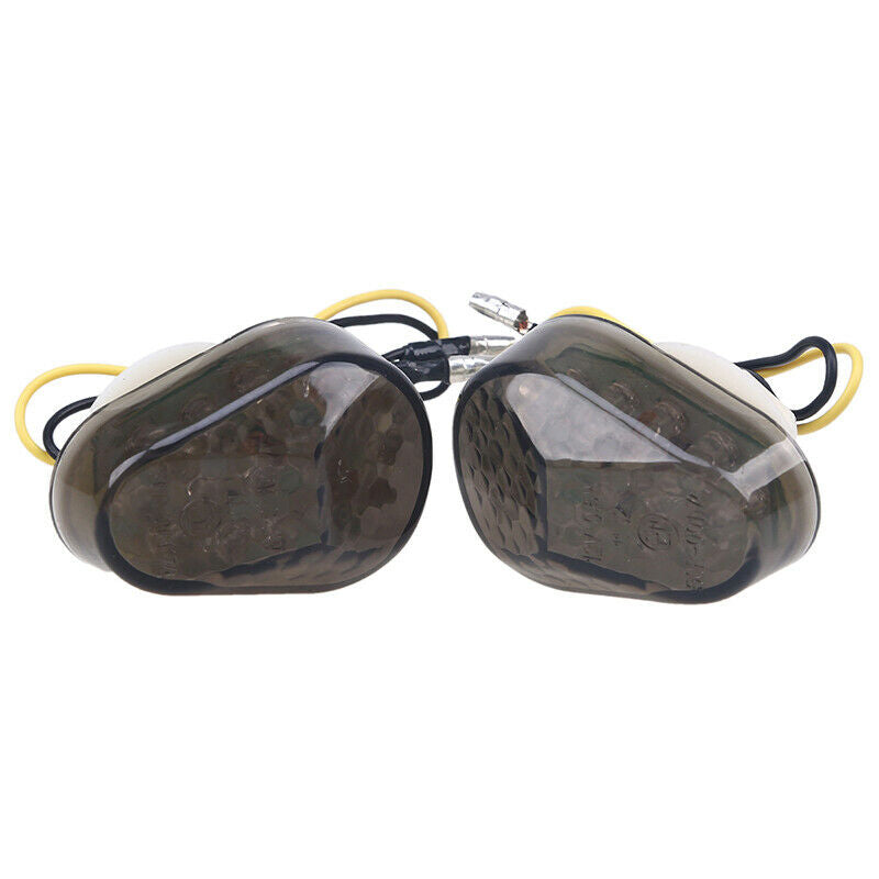 Amber LED Turn Signal Light Amber Lamp 8mm Diameter Universal Fit Motorcycle