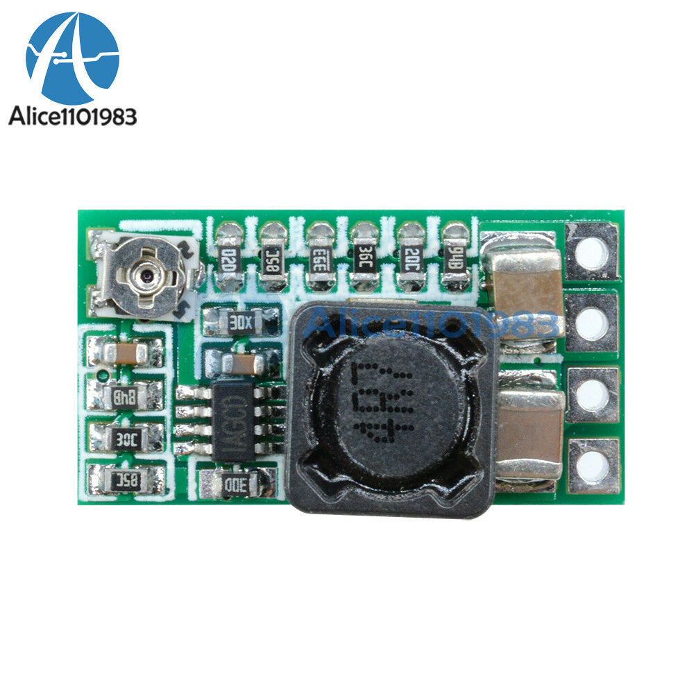 5PCS Mini Buck Converter DC-DC 12-24V To 5V 3A Step Down Adjustable Power Module