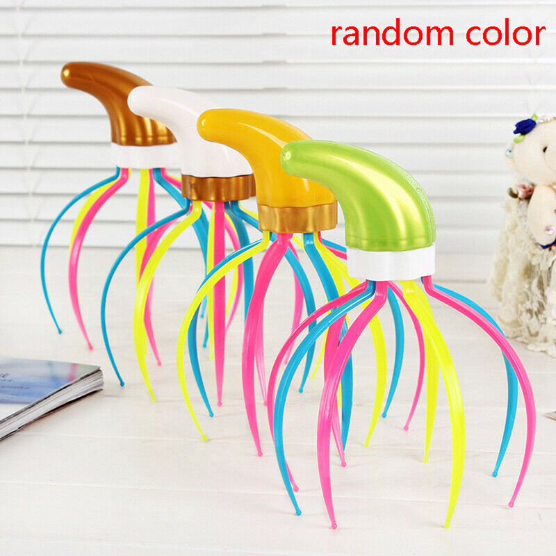 Claw Massager Body Massager Octopus Head Scalp Neck Stress Release Relax .l8