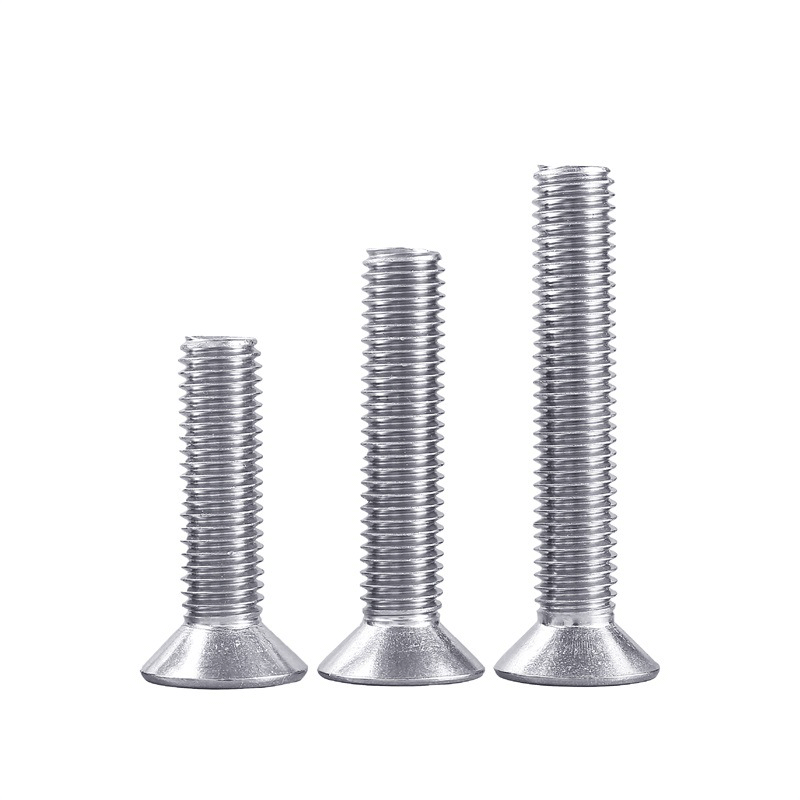 M4 200 Boxed Flat Head Machine Line Set Cross Line 304 Stainless Steel