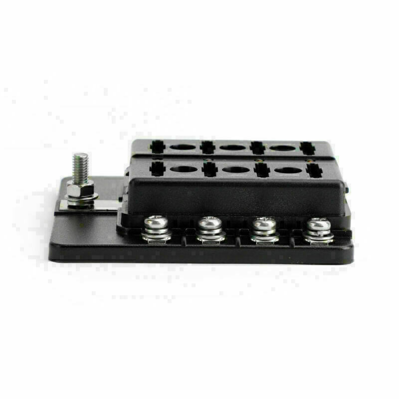 8 Way Blade Fuse Box Holder Block LED Indicator Universal 100Amp Waterproof CN