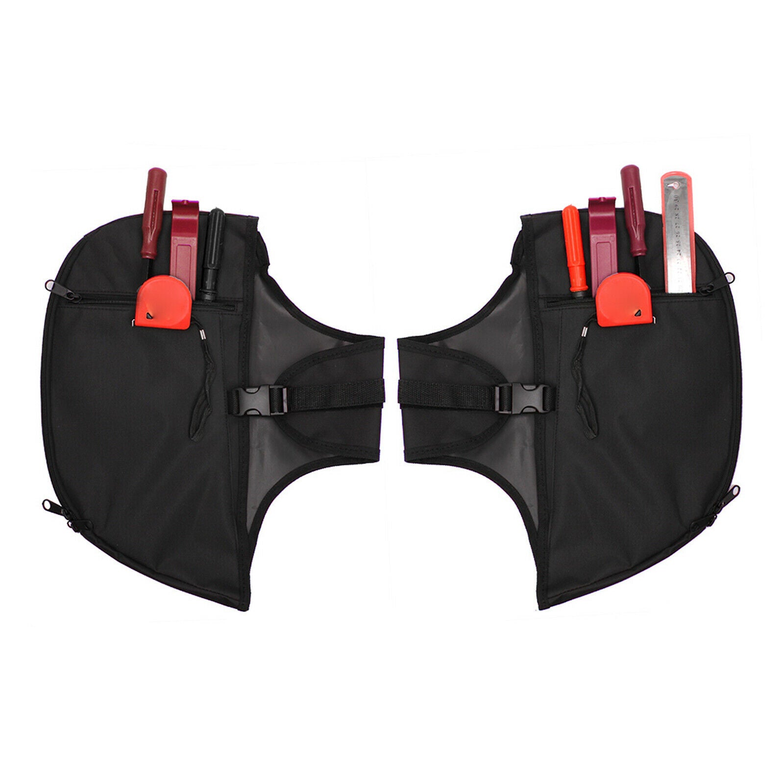 2PCS Motorcycle Soft Lowers Chaps Leg Warmers for Touring Street Glide 1980-2020