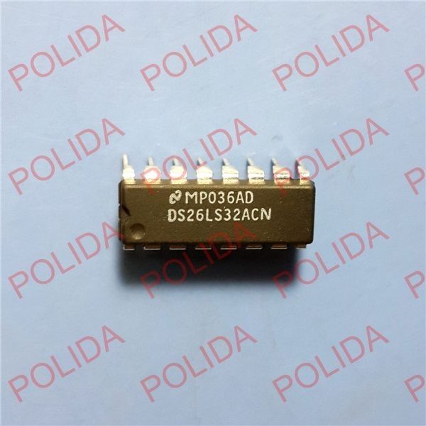 5PCS Line Receivers IC NSC DIP-16 DS26LS32ACN DS26LS32ACN/NOPB