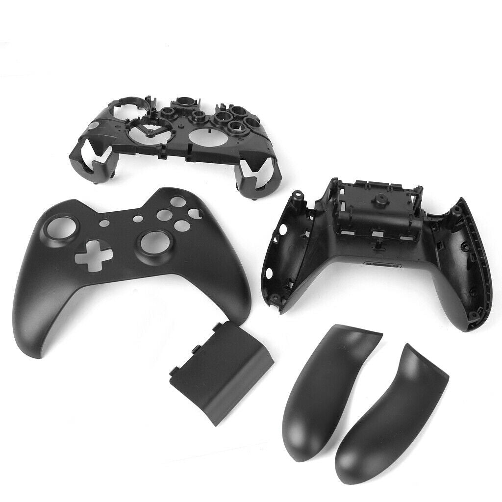Black Full Shell Case Housing Cover Kits for   One Wireless Game Controller