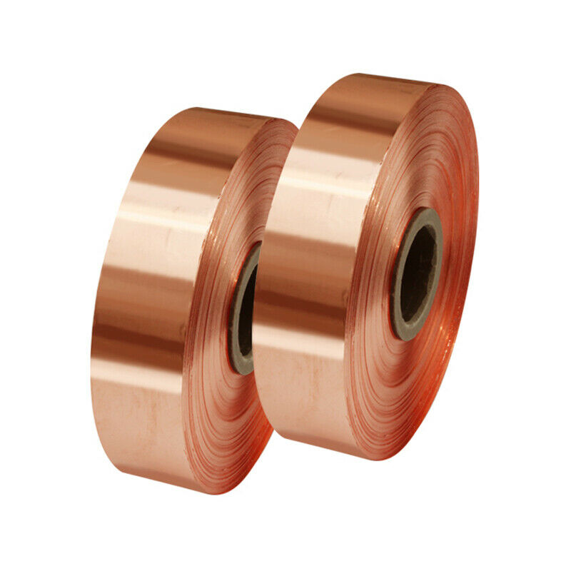 1pc 99.9% Pure Copper Cu Metal Sheet Foil Plate Strip 0.01mm x 100mm x 1Meter