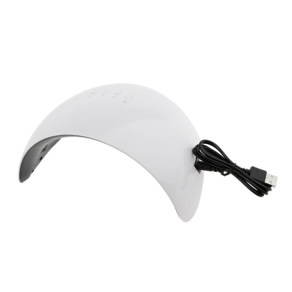 36W LED UV Nail Dryer Curing Lamp for Fingernail Gel Based Polish Drying USB