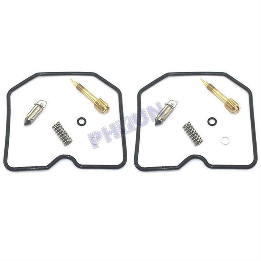 2x For Kawasaki ZZR250 EX250 EX250H GPX250 Carburetor Rebuild Kit Carb Repair