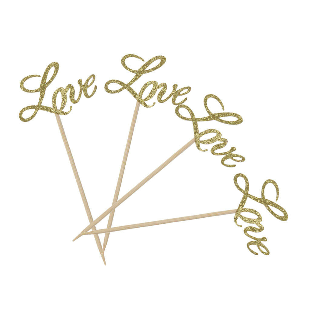 20pcs cake toppers for wedding engagement and birthday