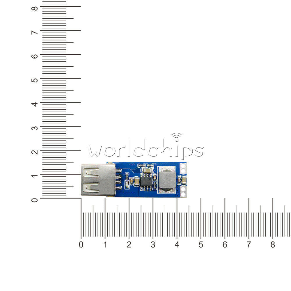 DC-DC 3V/3.3V/3.7V/4.2V to 5V USB 2A Step Up Power Module Precise Vehicle Charge