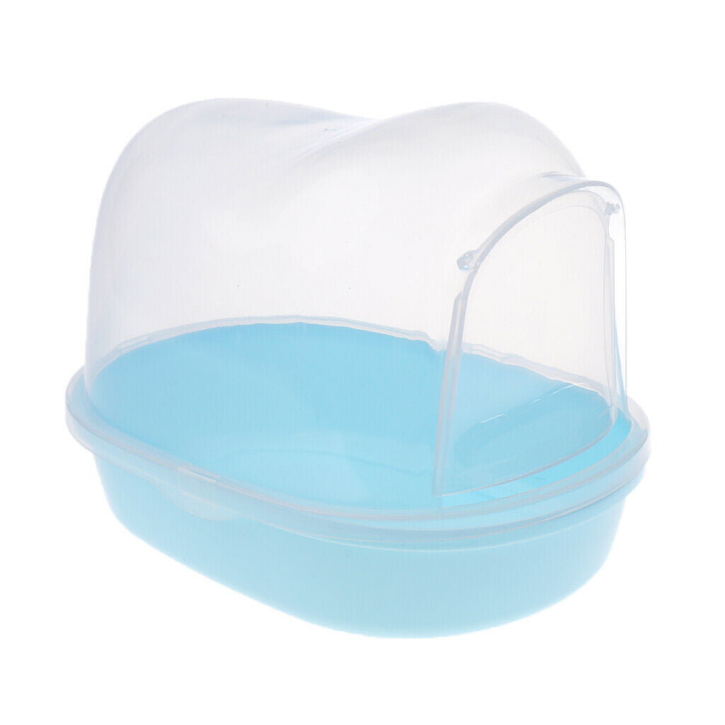 Small Bathroom for Pets Accessories Plastic Swimming Bath Sand for Chinchilla