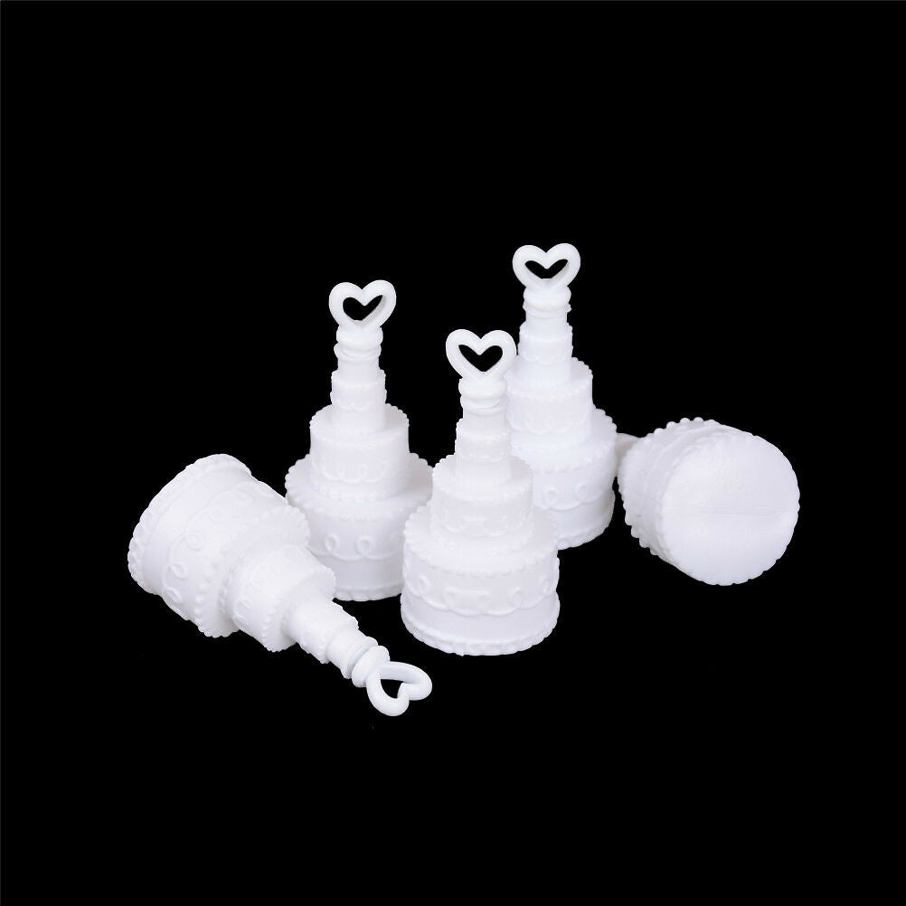 5Pcs Cake Empty Bubbles Soap Bottles Romantic Wedding Birthday Party Deco.l8