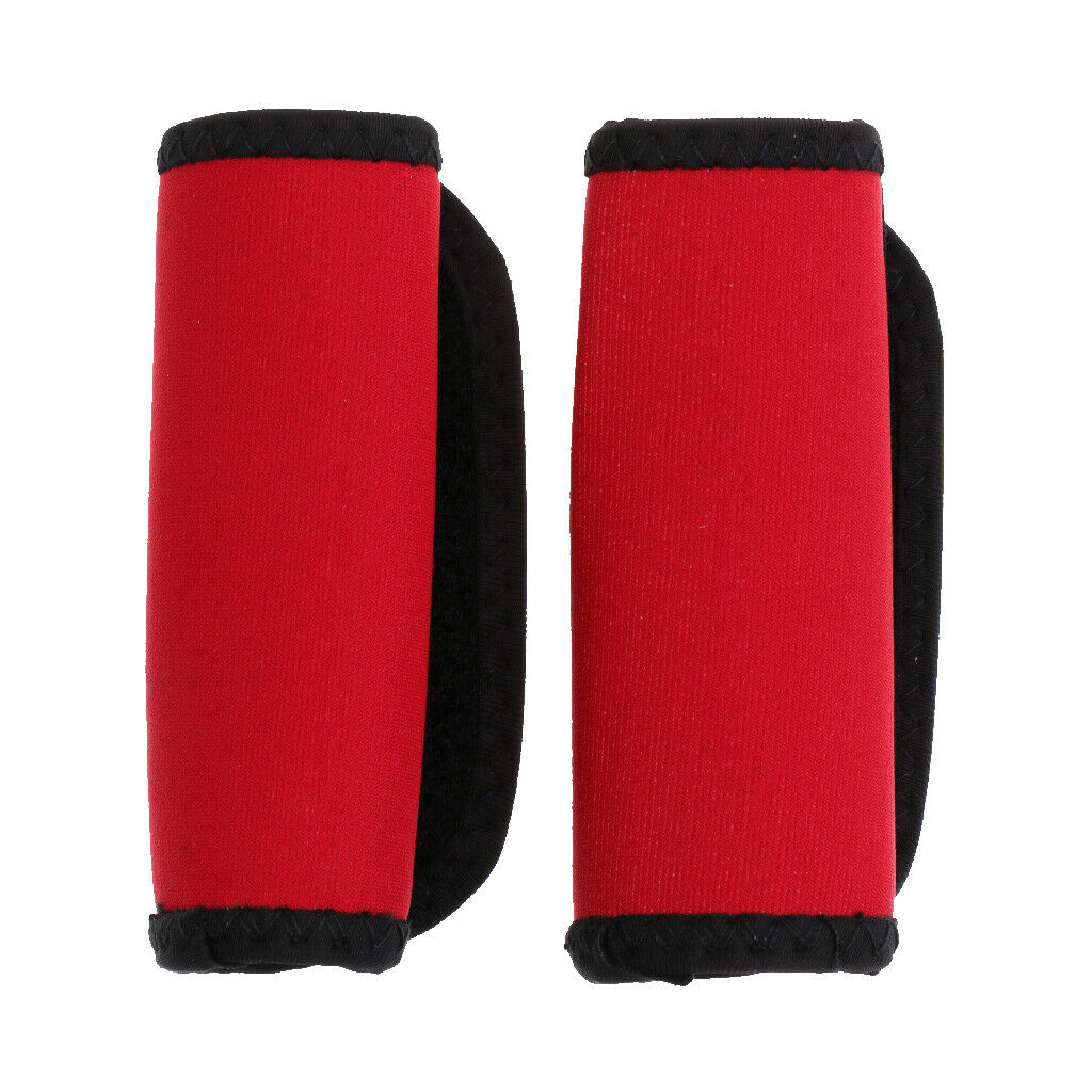 prettyia 2pcs Kayak Canoe Paddle Grips Fastening Tape Prevent Blister Red