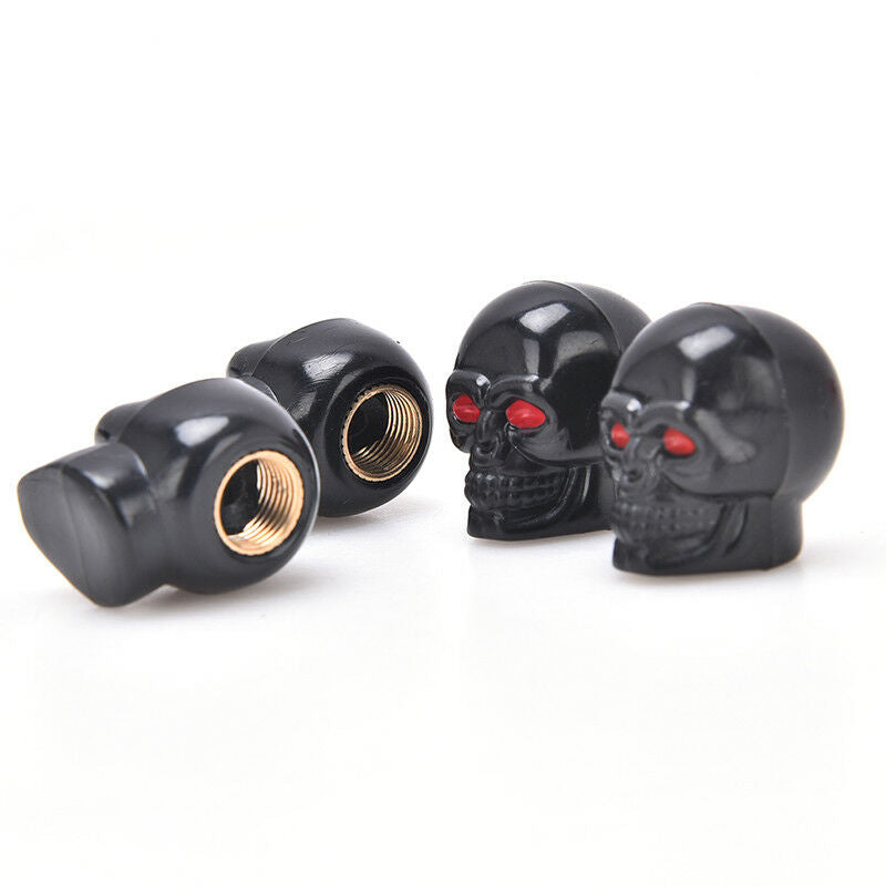 4pc Alien tire wheel air stem valve caps for car truck hot rod tool car d.l8