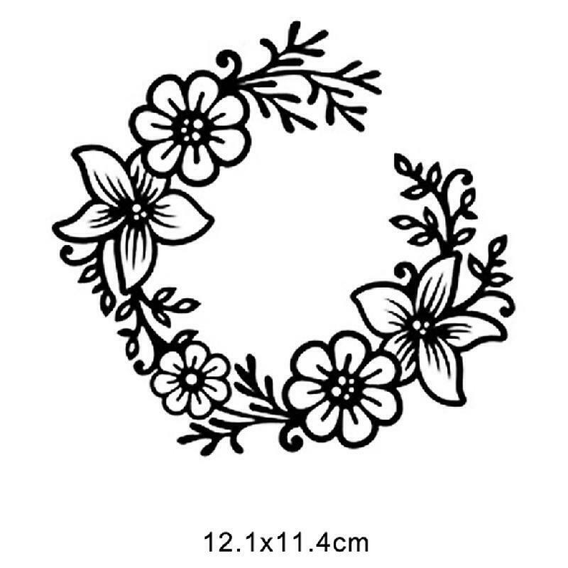 Flower Vine Metal Cutting Dies Stencil Scrapbooking DIY Album Stamp Paper Card