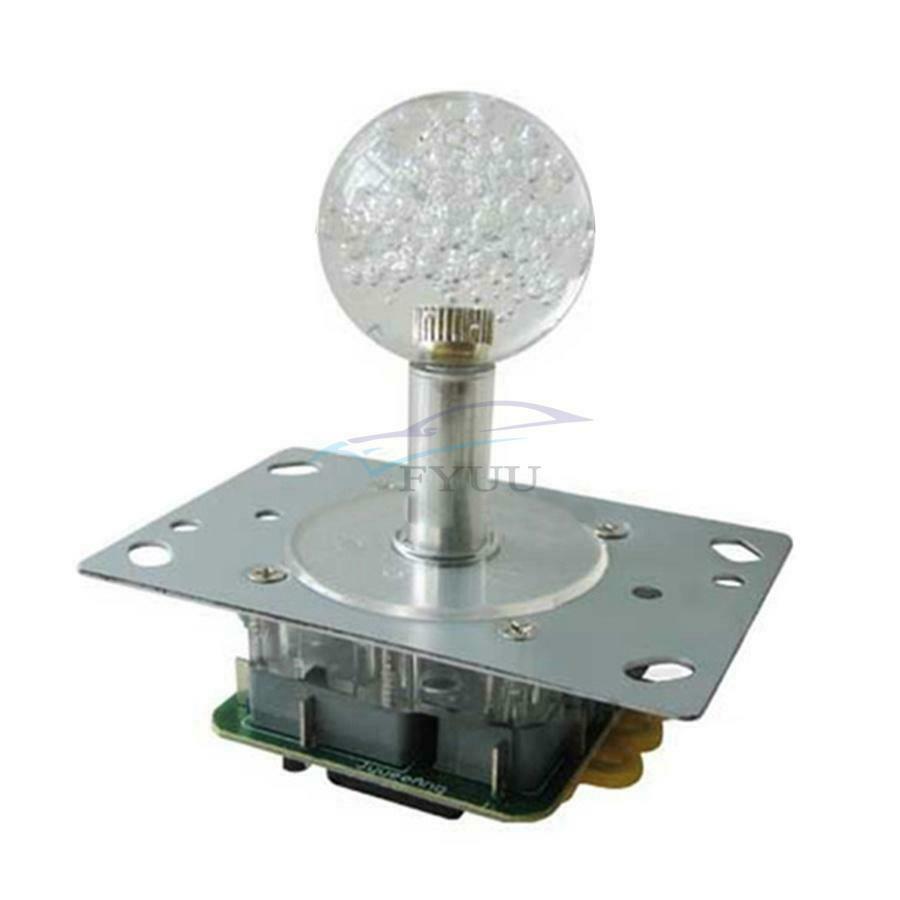 1× 5PIN Microswitches Illuminated LED Arcade Joystick For Mame&Jamma Board Ready
