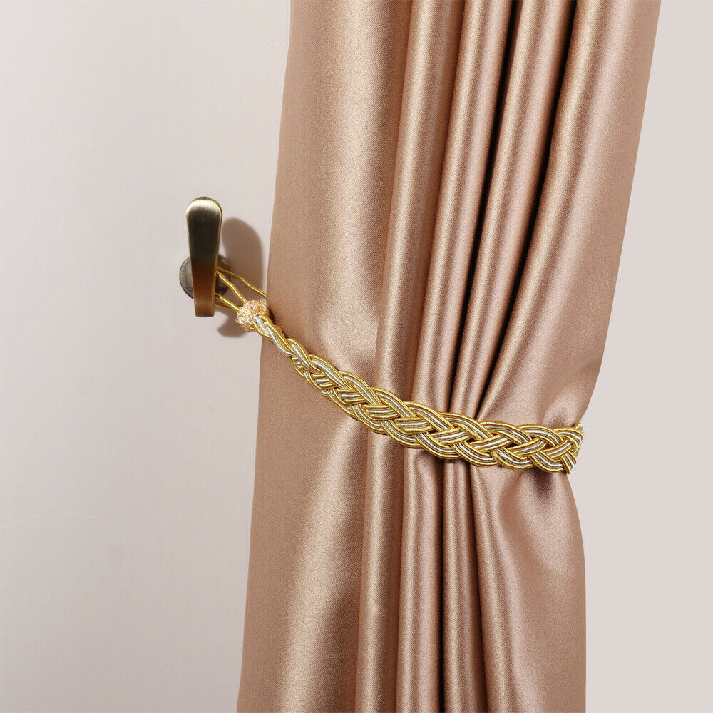 Durable Mounted Metal Hooks Wall Hanger Curtain Holdback Curtain Holder