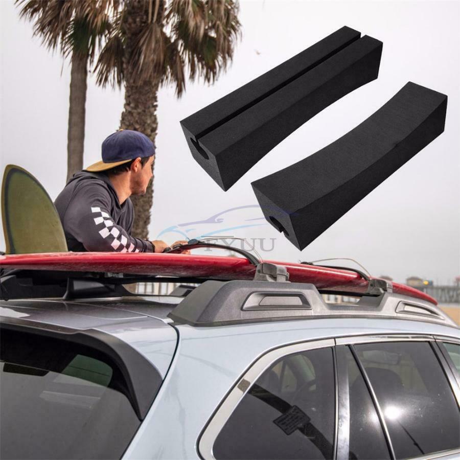 1 Pair 15.94×3.54×3.94"  Universal EVA Soft Car Roof Rack Sink Chuck Clip Cover