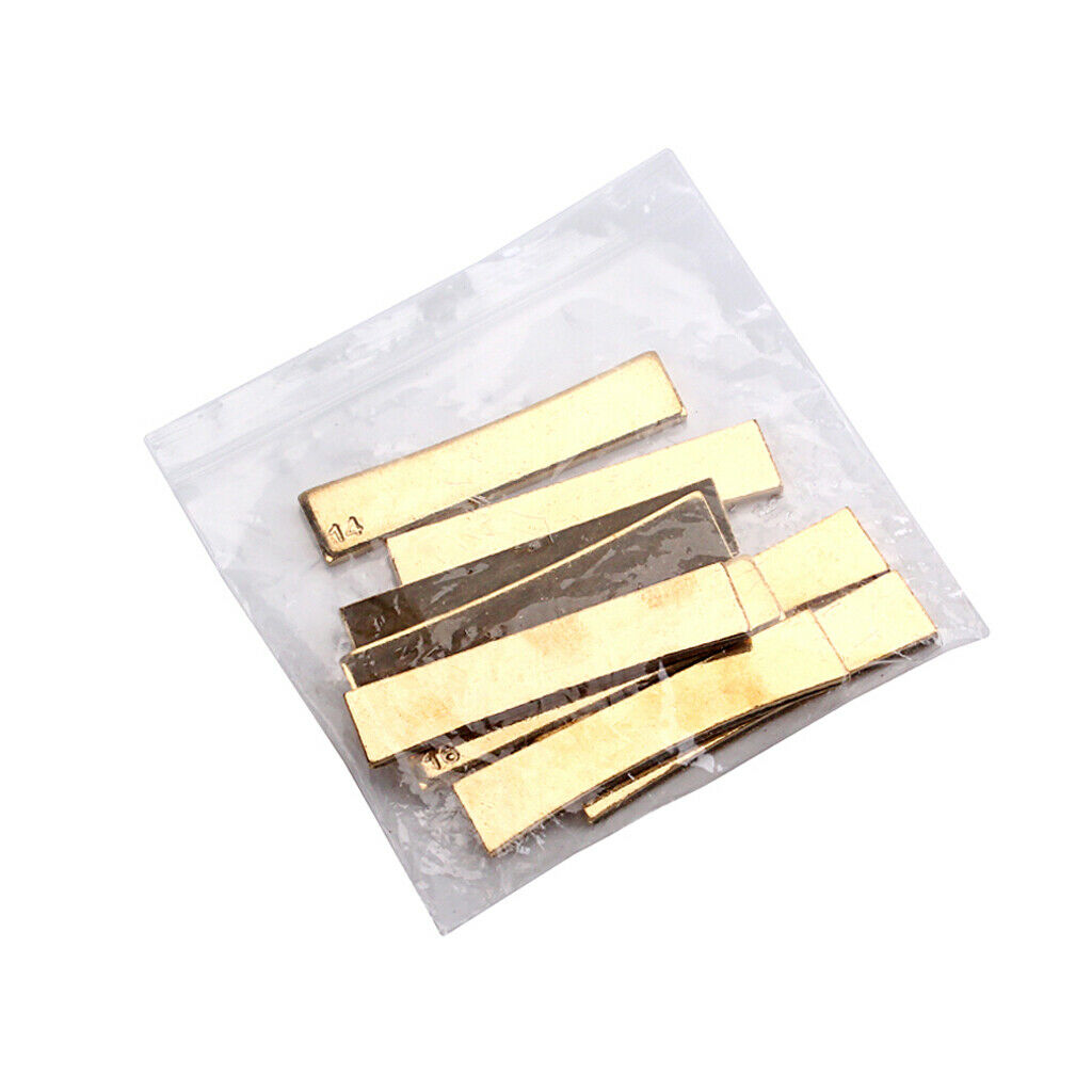 Metal Guitar Fret Press Insert Guitar/Bass Repair Tool Accs Brass Golden