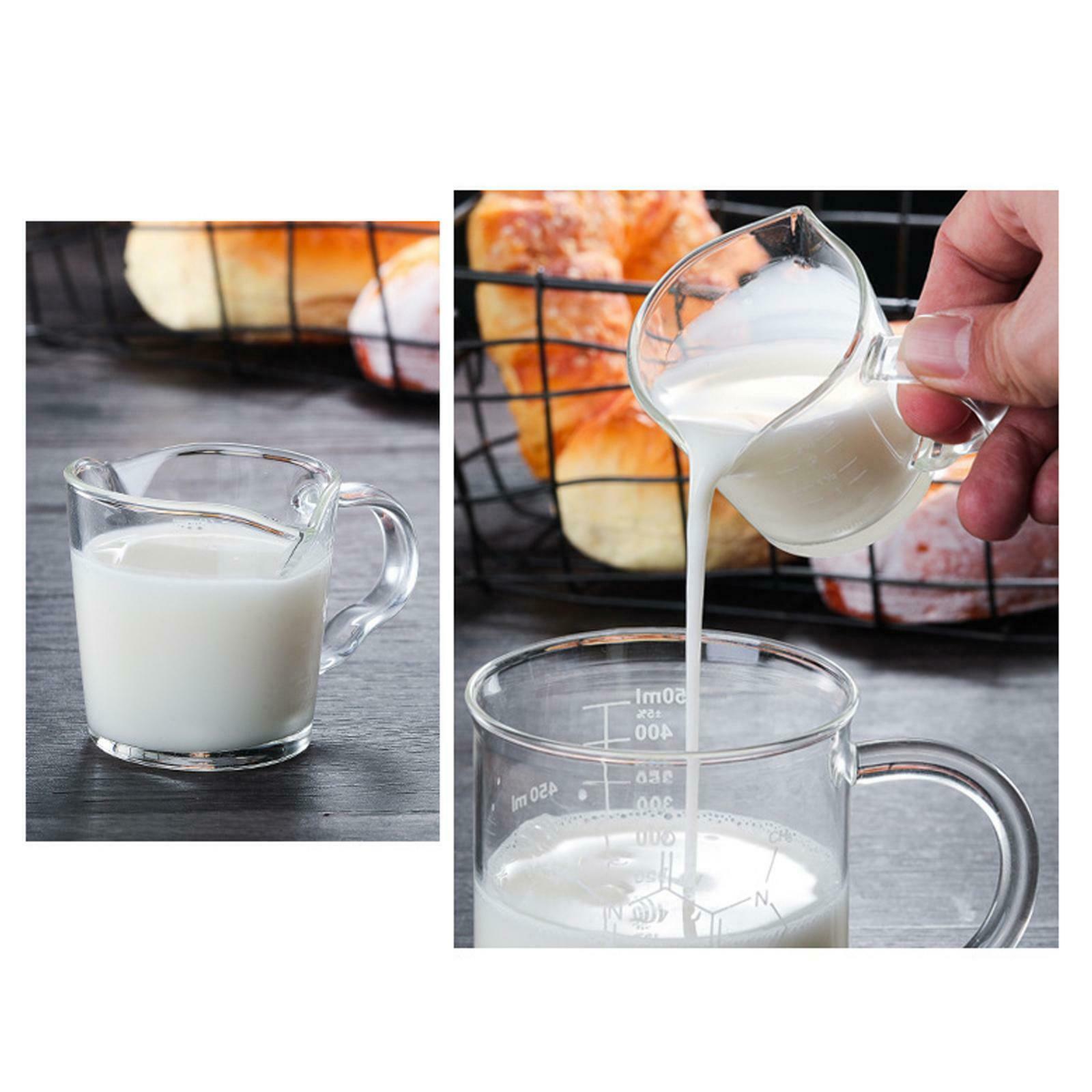 Espresso Glass Measuring Cup Heat-resistant 70ML Shot Glass Ounce Cup Wine