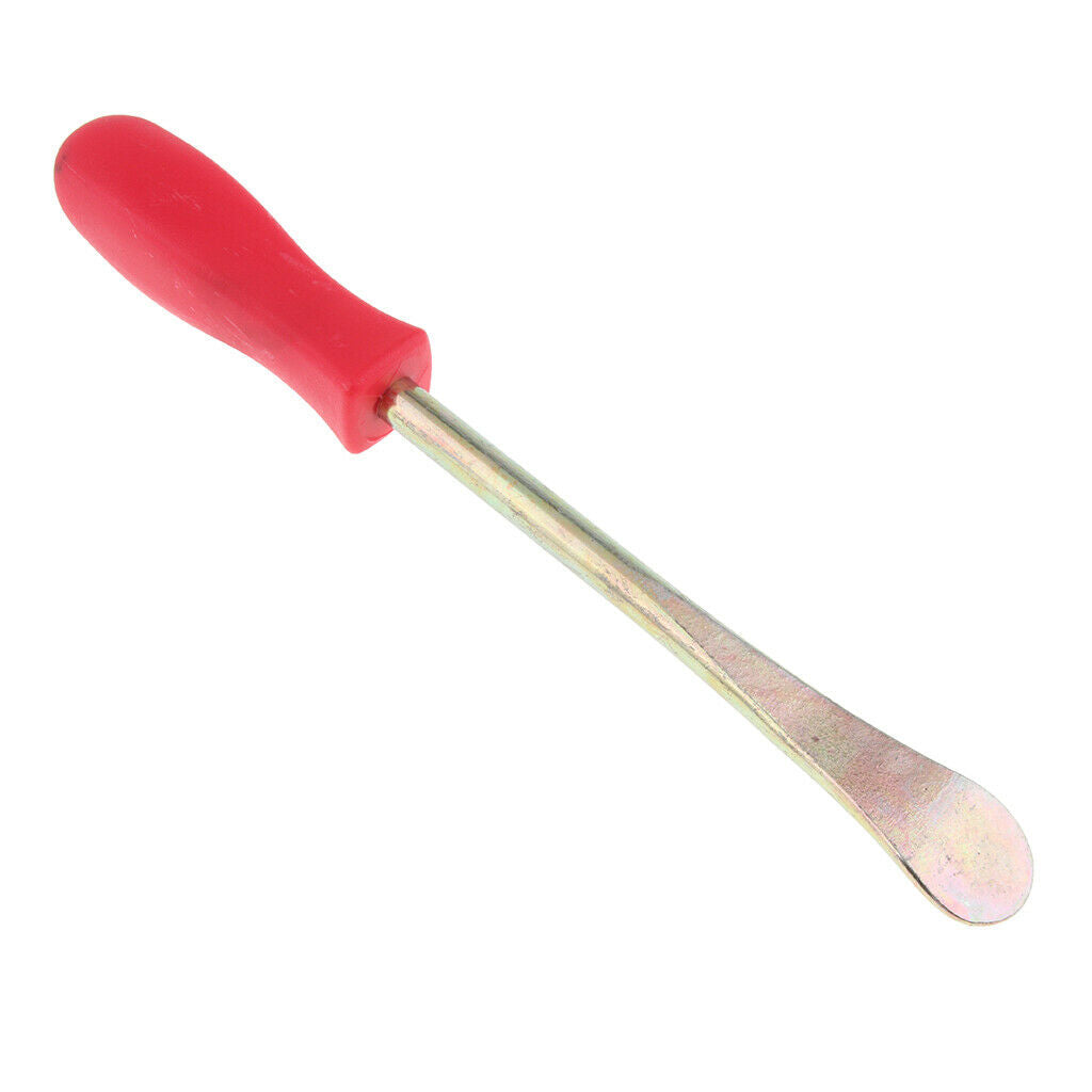 10" Car Motorcycle Tire Changing Lever Spoon Iron Tool with Red Handle