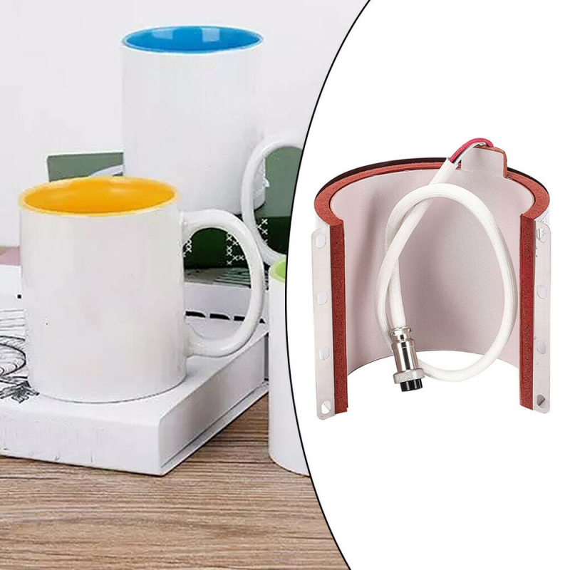 Diy Cup Printing Cup Hot Press Sublimation Machine Parts Pot Pad Packing