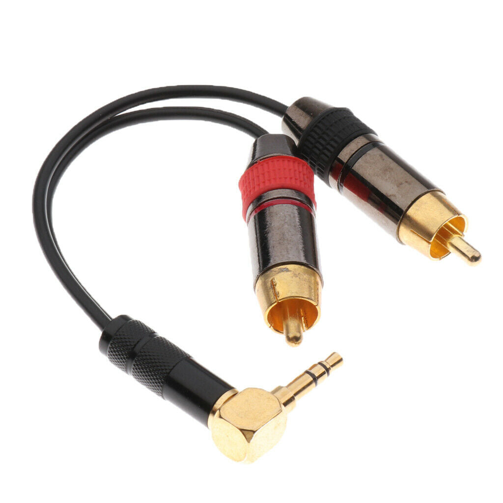 3.5 Mm Adapter Cable 3.5 Mm 90 Â° Angle Plug to XLR Plug
