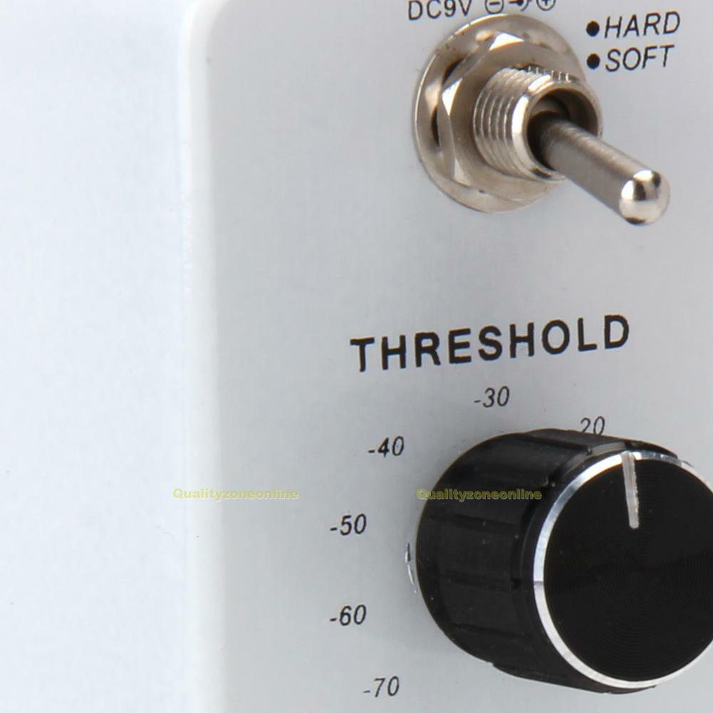 Noise Killer Guitar Noise Gate Suppressor Reduction Effect Pedal Hard/Soft Modes