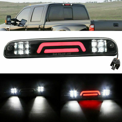LED Third 3rd Brake Light Black For 99-16 Ford F250 F350 Super Duty Cargo