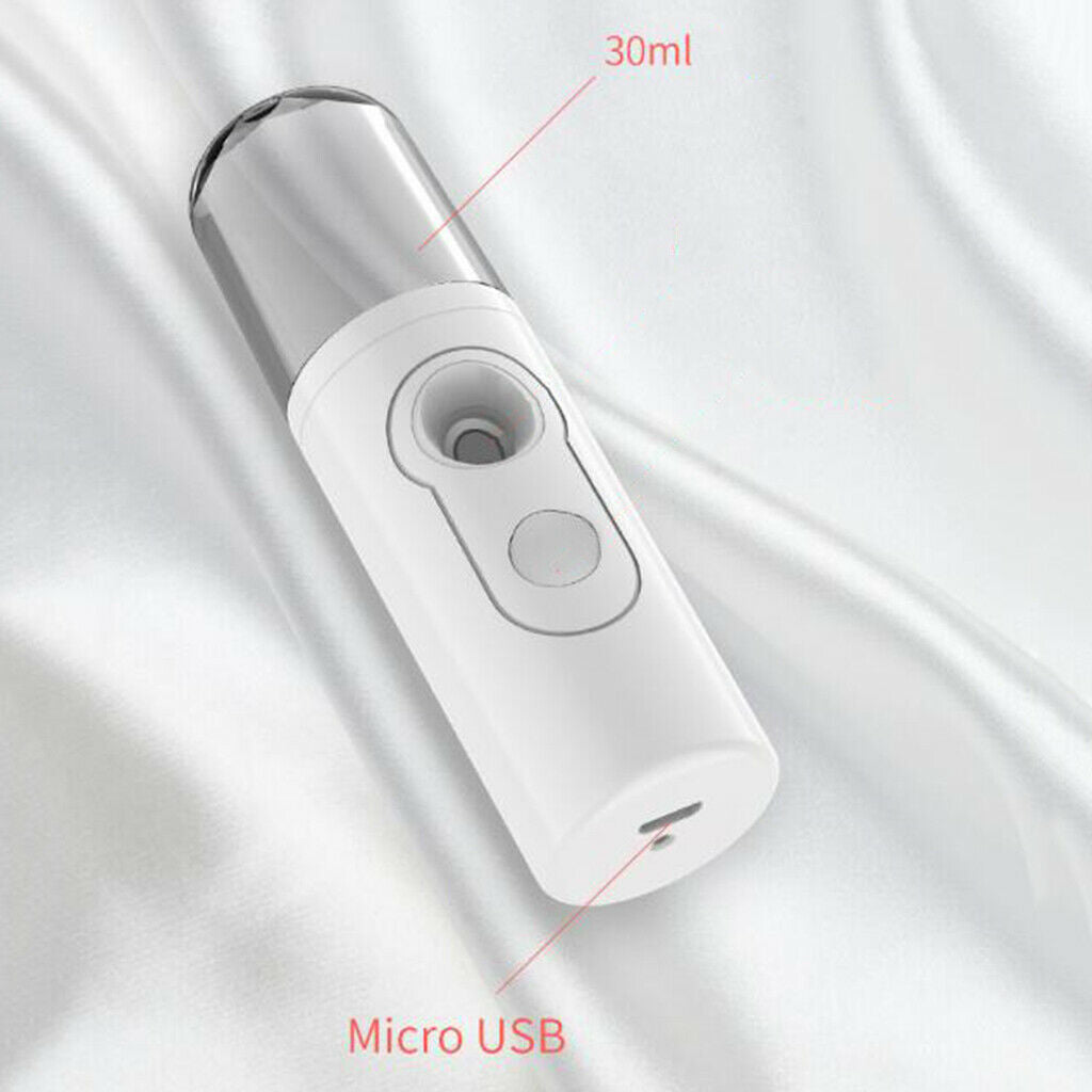 2x Mini Facial Humidifier Spa Mist Face Spray Machine Atomization Salon