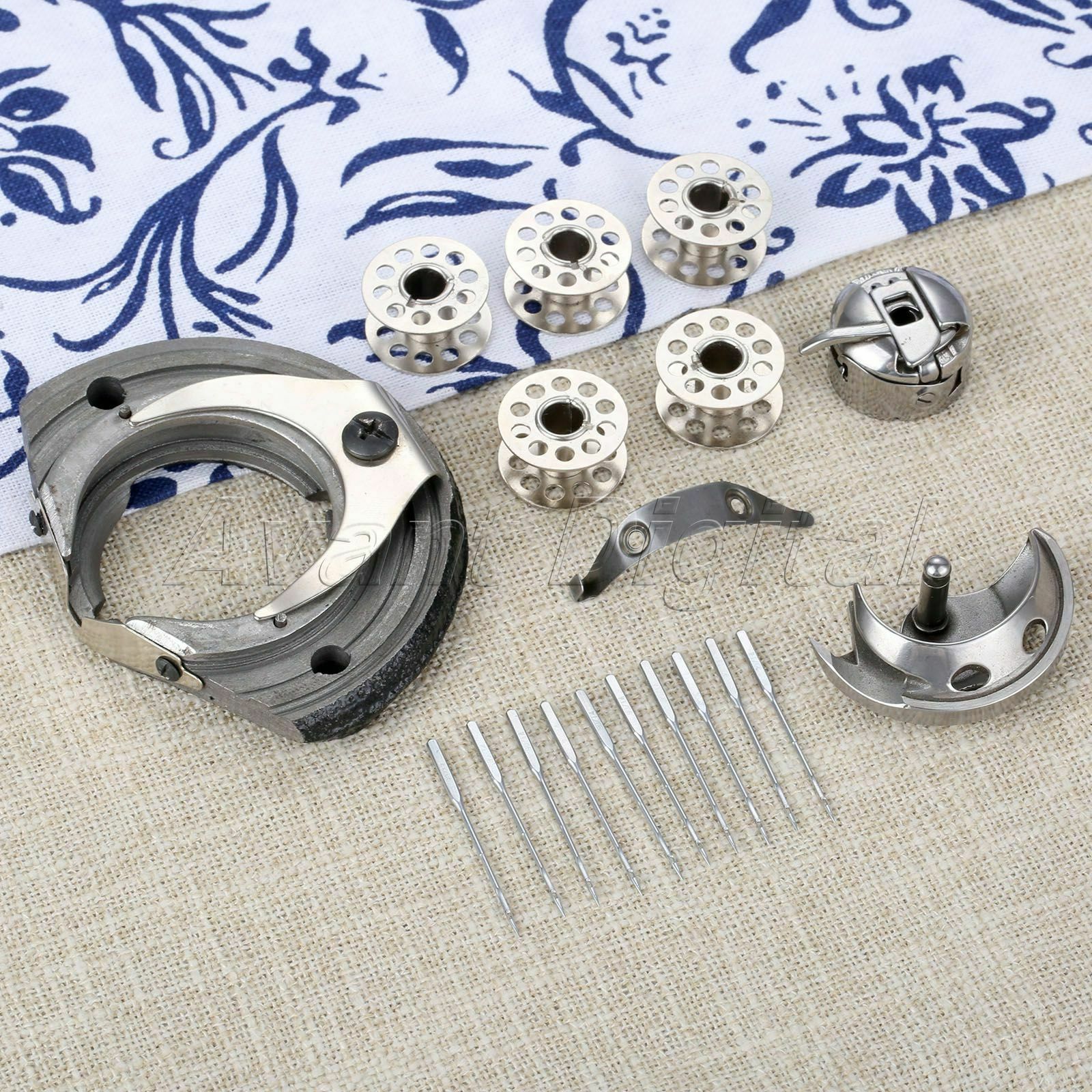 6Pcs/Set Old Style Sewing Machine Accessories Anti-Skip Stitching Spare Parts