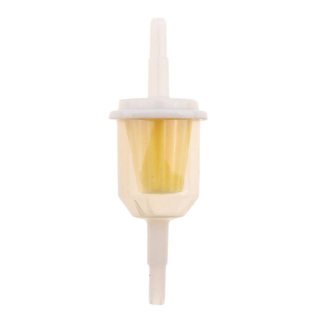Universal Petrol Inline Fuel Filter LARGE Car Part Fit 7-8mm Pipes