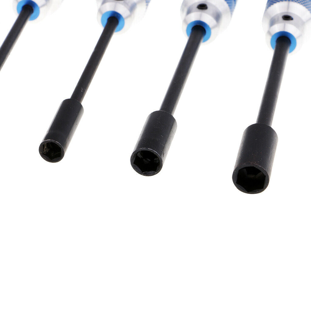 4pcs RC Car Hexagonal Sleeve Screwdriver Repair Tool Kit High