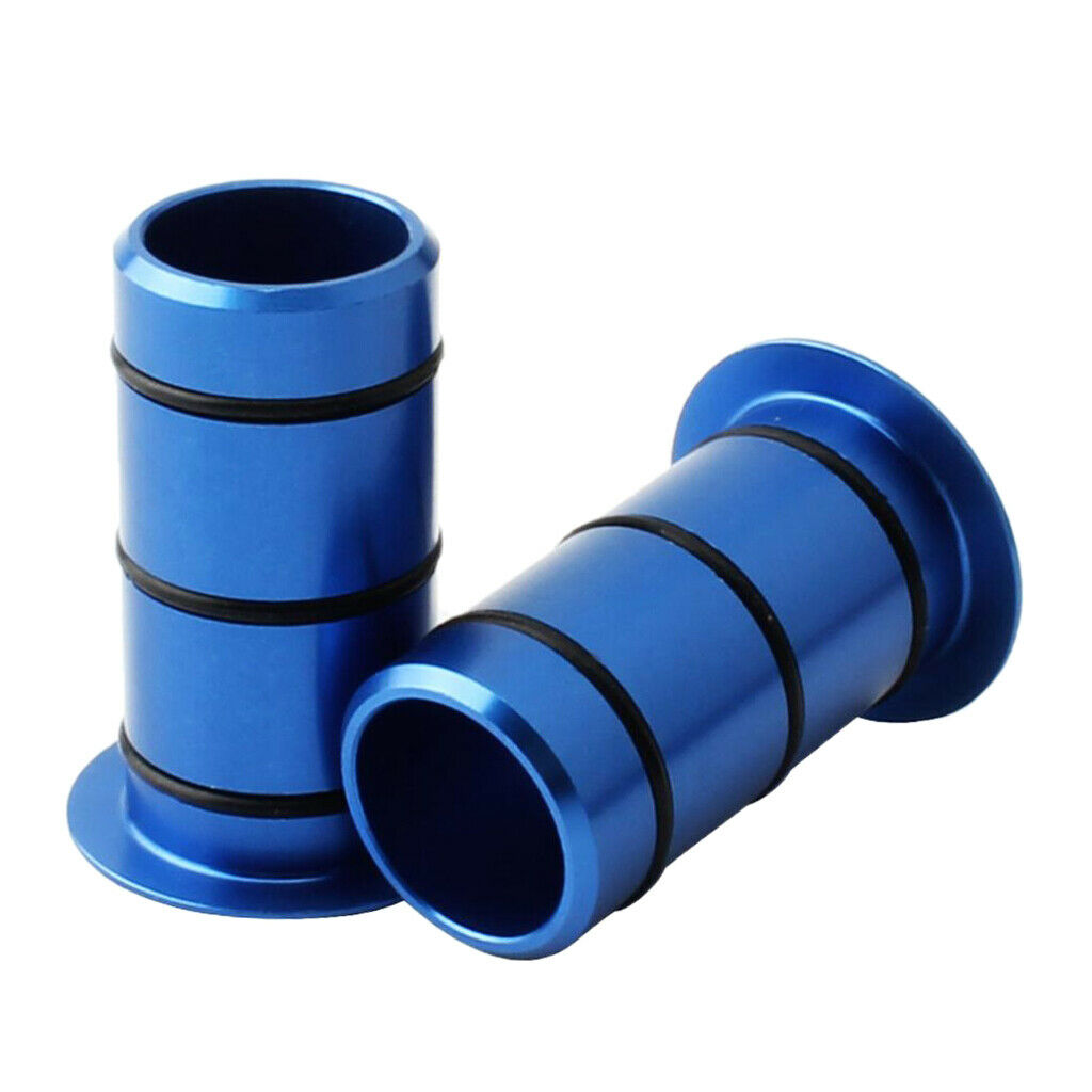 4 Piece Bike  Hub Conversion Seat Adapter 15mm To 12mm Size Reducer