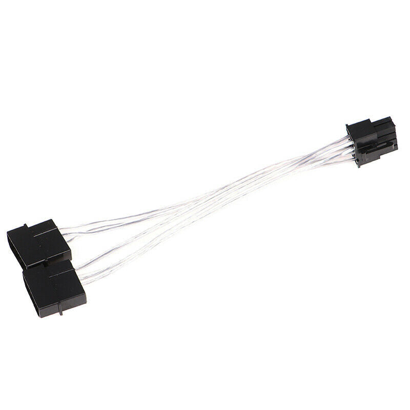 4pin Molex IDE Male to 8 Pin Female PCI-E Y Molex IDE Power copper Cable .l8