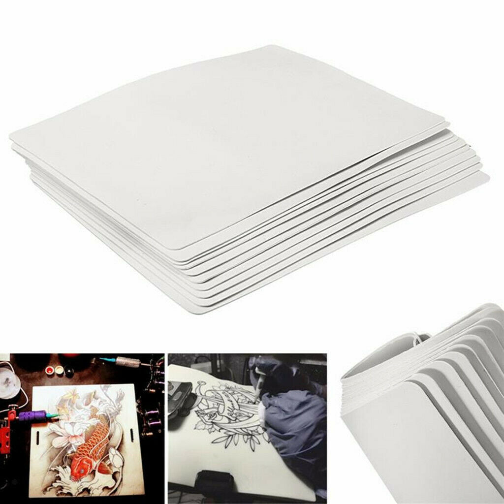 10pcs-Pack Tattoo Practice Skin Exercise Skin Skin Empty Artificial Skin 15x20cm