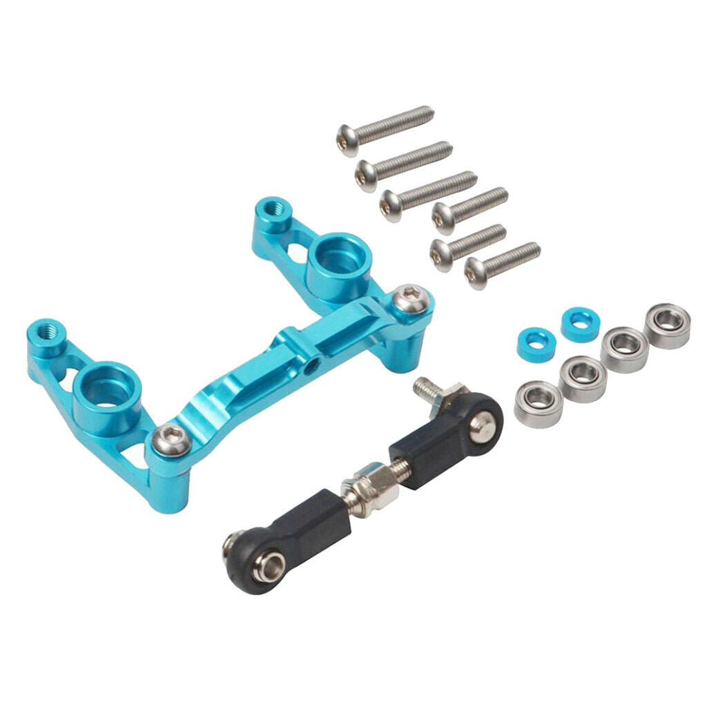 Metal RC Bearing Crank Steering Set for TT-02 1:10 RC Car Spare Accessories