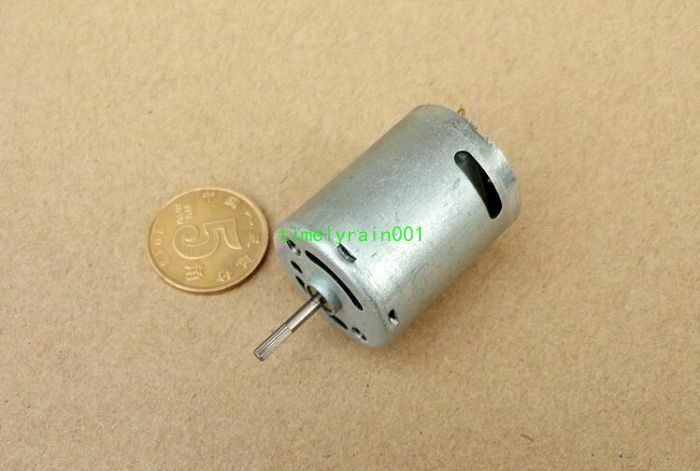 1pcs DC7.2V-12V 370 motor 24.4*30.7MM High speed and high torque motor 45500rpm