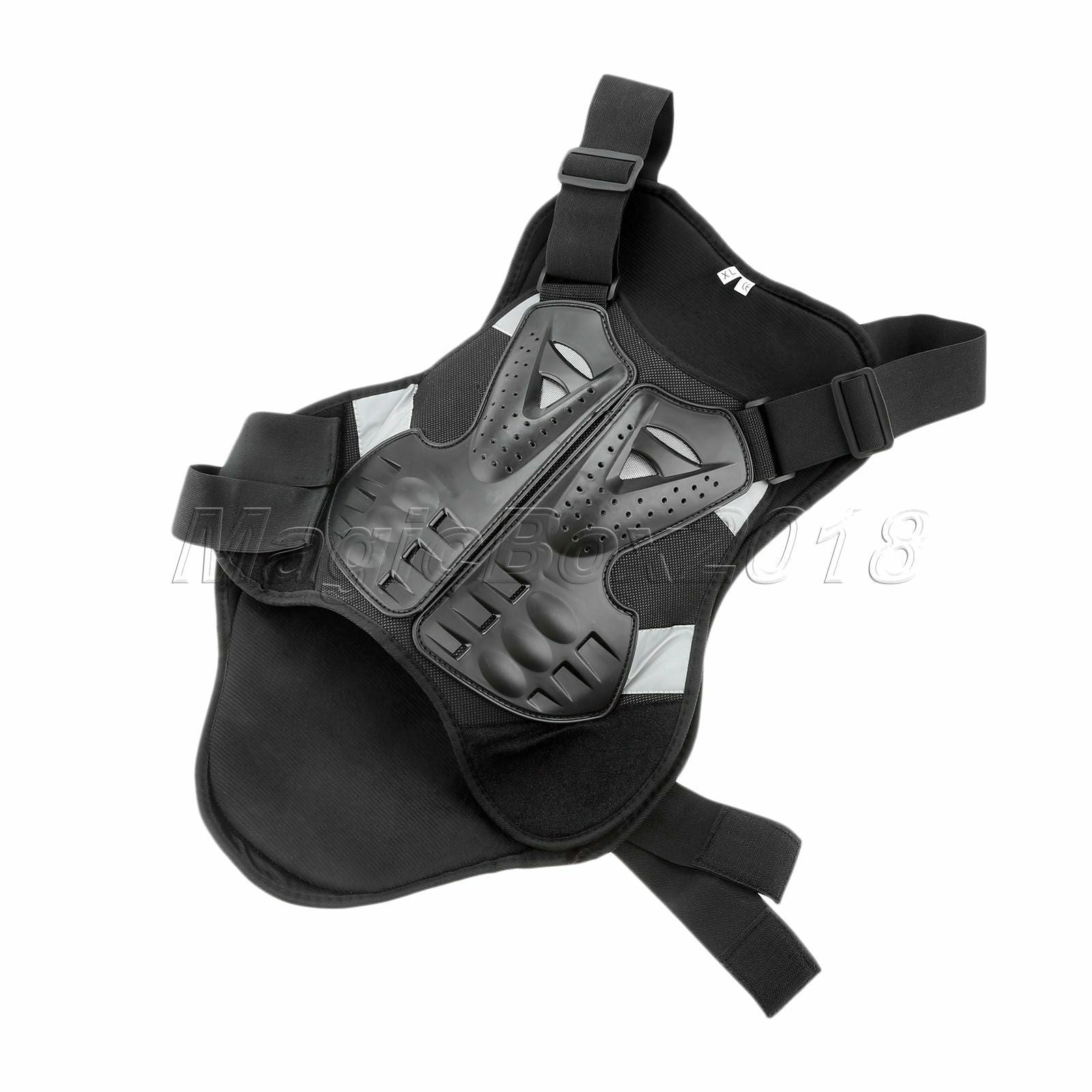 Motorcycle Motorbike Body Armor Vest Spine Chest Protection Riding Racing Gear