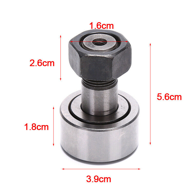 CF18 Stud Type Track Roller Bearing Bolt Type Roller Curve Cam BearingBDAU