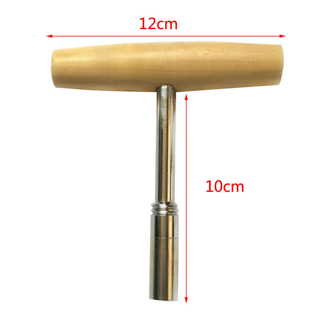 1Pcs  T Shape Piano Tuning Hammer Professional Piano Tuner Spanner Exquisite
