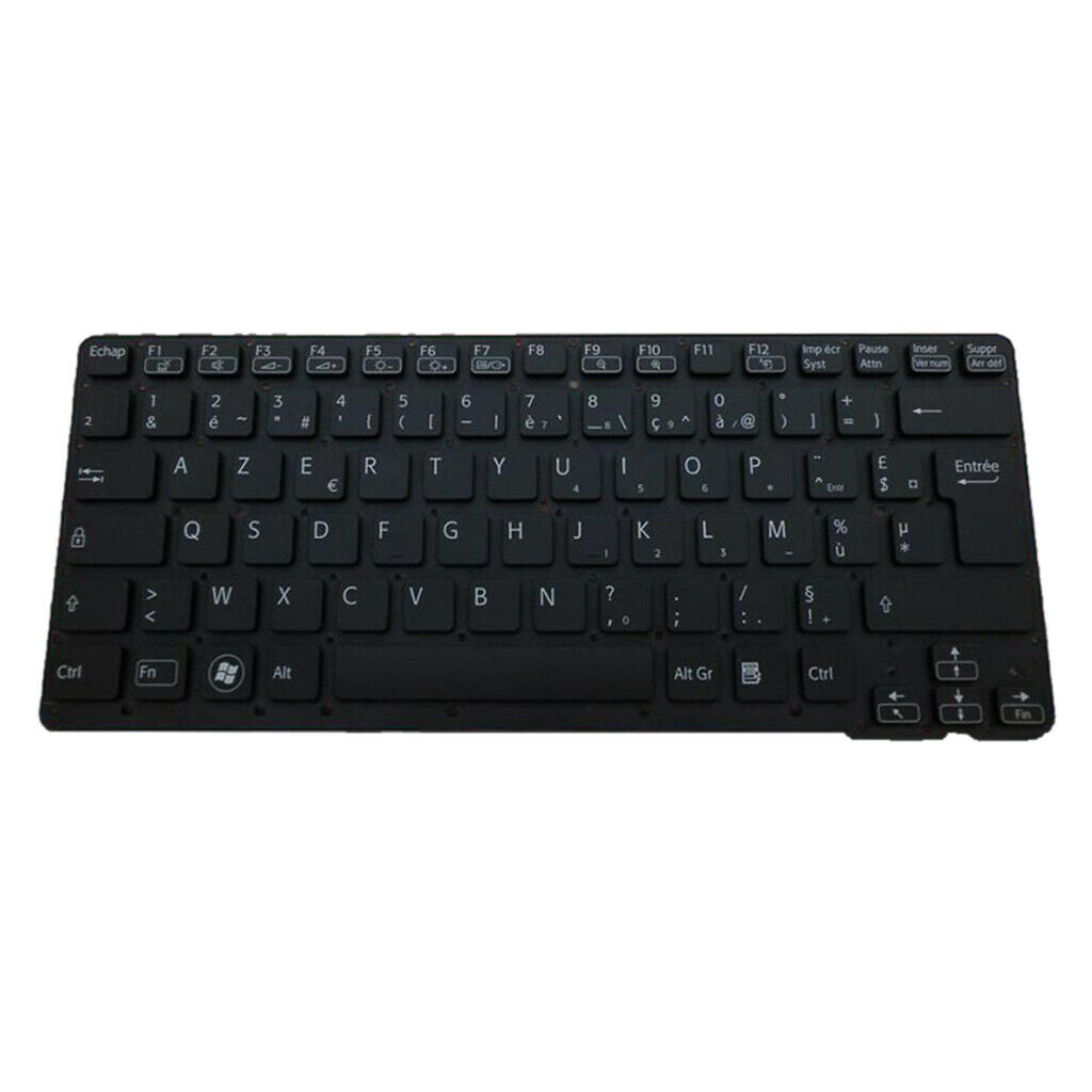 Replacement French Layout Keyobard Black NO Frame for Sony VPCCA Series