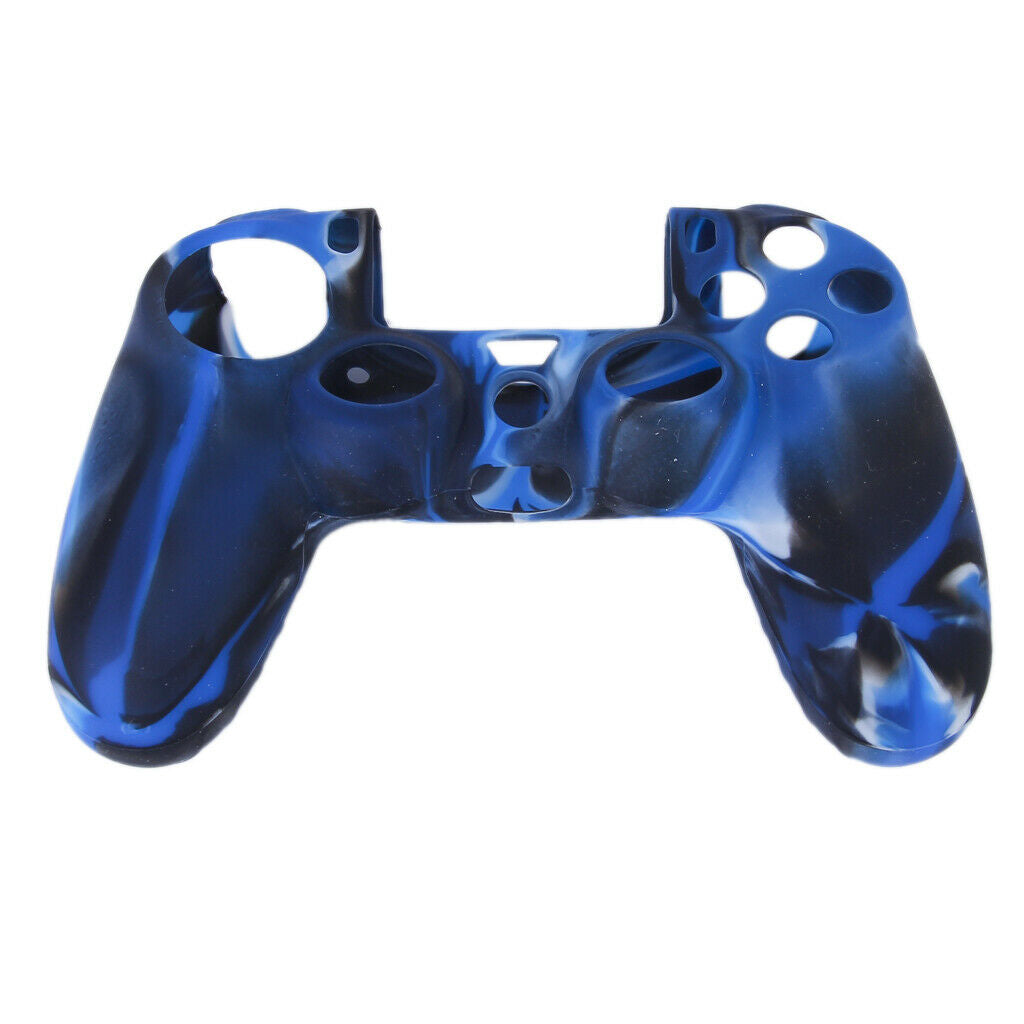 Replacement Silicone Protective Skin Case Cover For Sony PS4 Controller - Camo