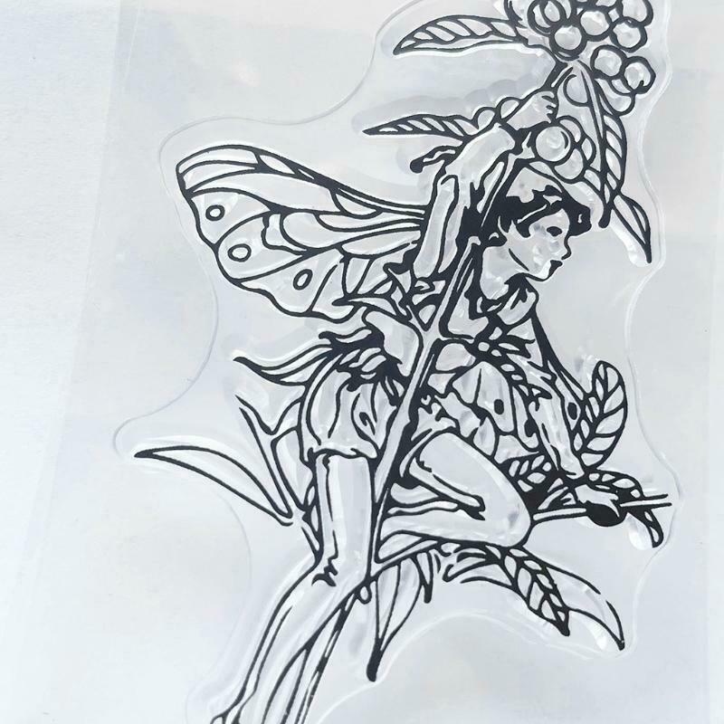 Fruit Fairy Silicone Clear Seal Stamp DIY Scrapbooking Embossing Photo Album